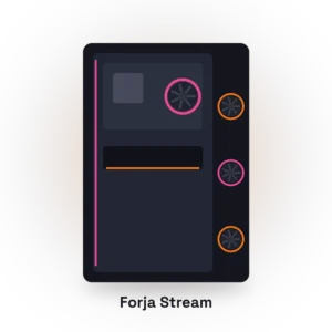 PC Forja Stream — 8 núcleos, 32 GB, placa de vídeo 12 GB